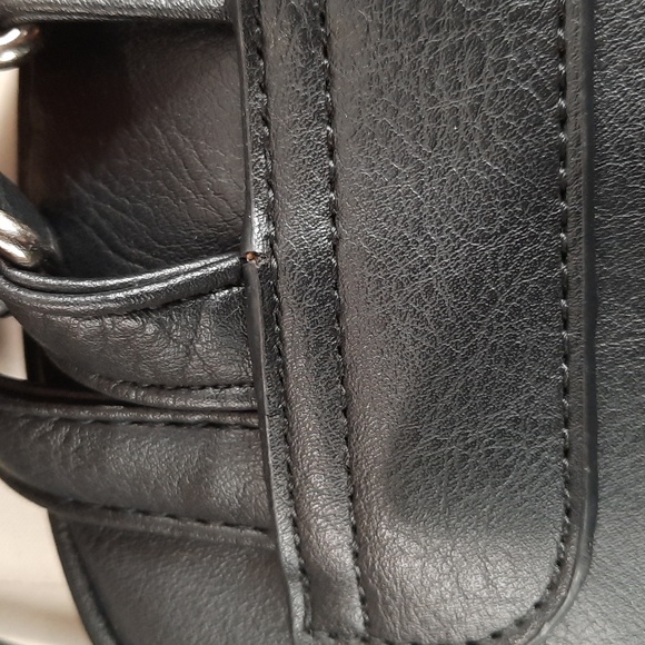 Mia & Luca black faux leather mini backpack - Picture 8 of 9